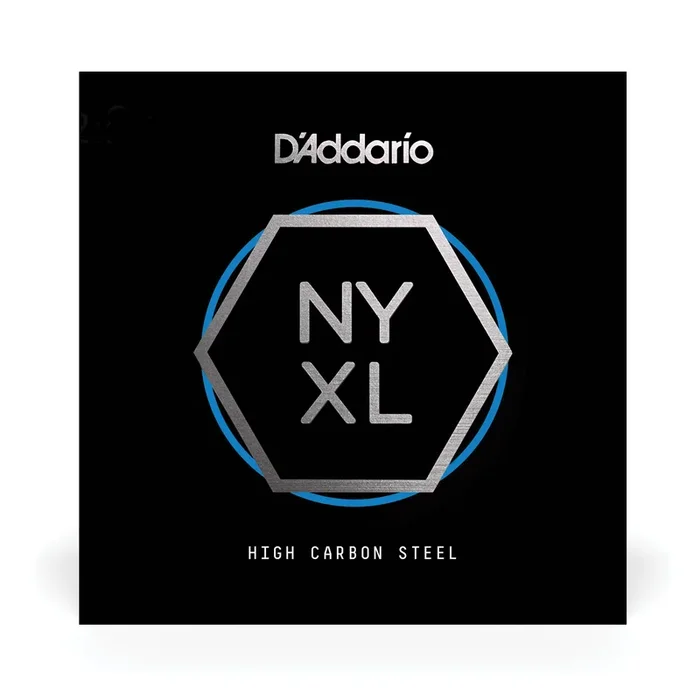 D’Addario NYS015 Single Plain Steel Guitar String, .015