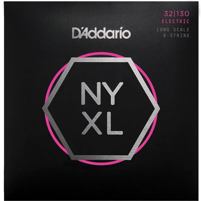 D’Addario NYXL 6-String Bass Guitar Strings | Light