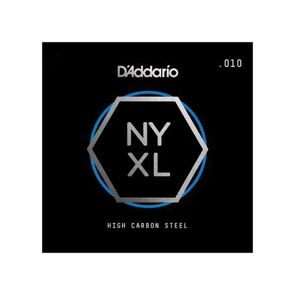 D’Addario NYXL Single Plain Carbon Steel Guitar String | .015