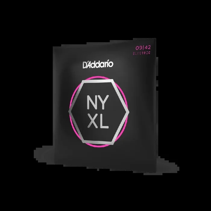 D’addario Nyxl0942 Nyxl Nickel Wound 9-42 Super Light Electric Guitar Strings