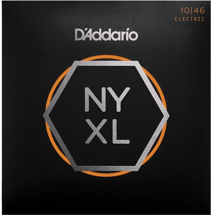 D’Addario NYXL1046 Nickel Wound Electric Guitar Strings, Regular Light, 10-46
