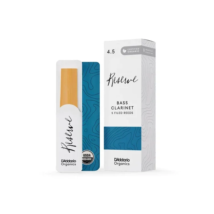D’Addario Organic Reserve | Bass Clarinet | Box of 5 | 4.5