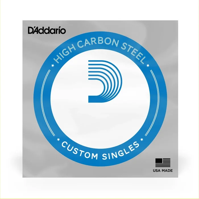 D’Addario PL013-5 Plain Steel Guitar Single String, .013 5-pack