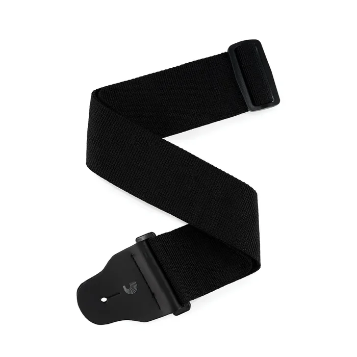 D’Addario Polypro Bass Guitar Strap Black Padded