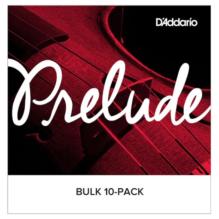 D’Addario Prelude Viola Single D String, Long Scale, Medium, Bulk 10-Pack