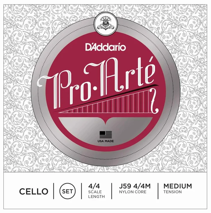 D’Addario Pro-Arté Cello G String, Nylon/Silver