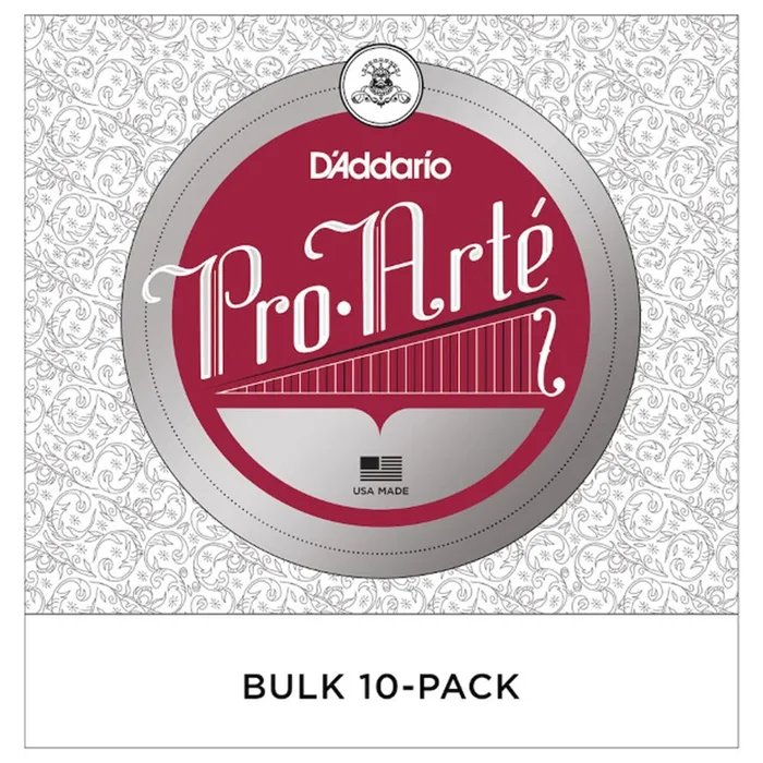D’Addario Pro-Arte Violin Single A String, 1/8 Scale, Medium , Bulk 10-Pack