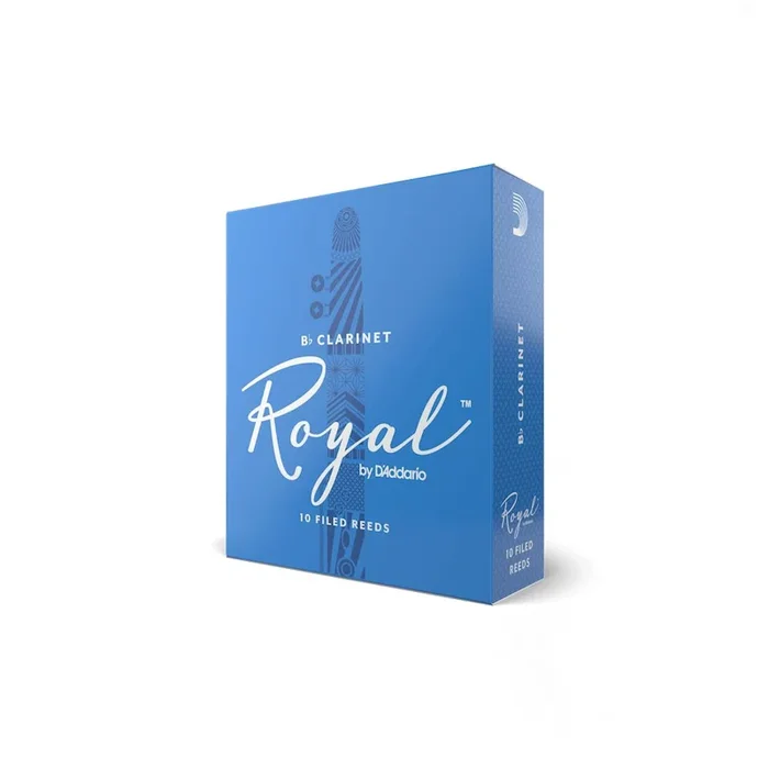 D’Addario Royal by D’Addario Bb Clarinet Reeds Strength 2.5, 10-Pack