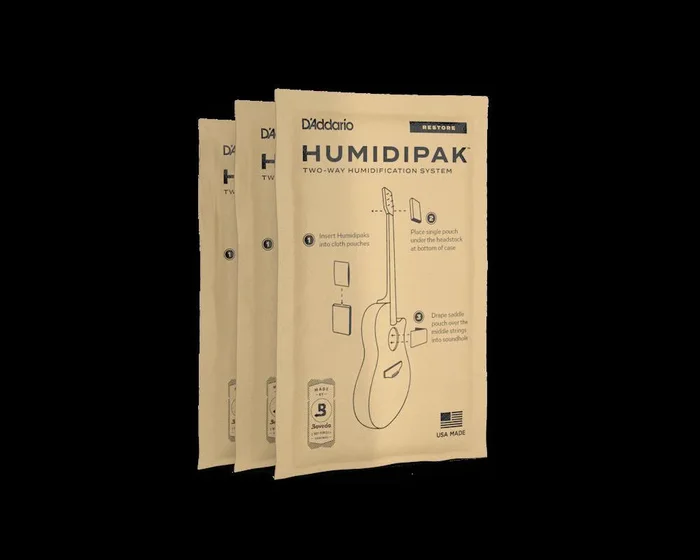 D’Addario Two-Way Humid Conditioning 3 Pack