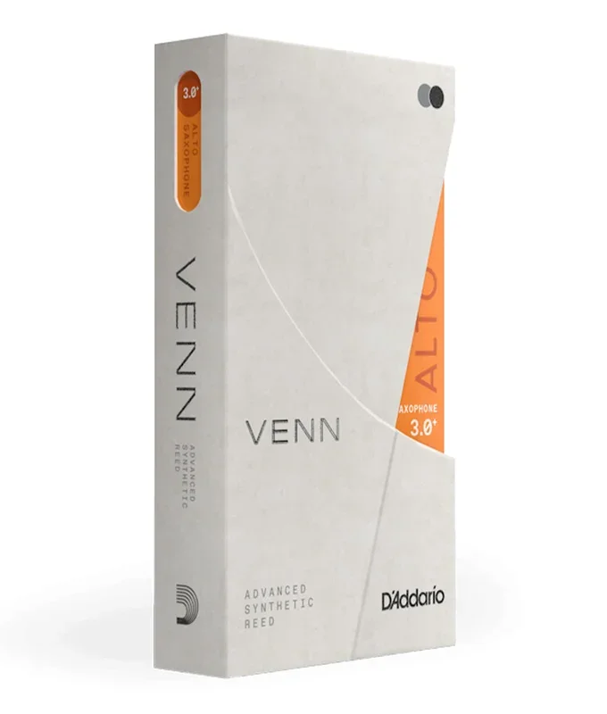 D’Addario VENN G2 Alto Saxophone Reed, 3.0+ Strength – 1 Pack