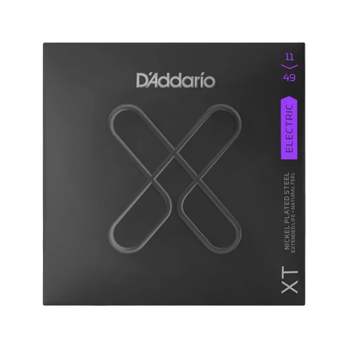 D’Addario XT Nickel Plated Steel Electric Guitar Strings, Medium 11-49