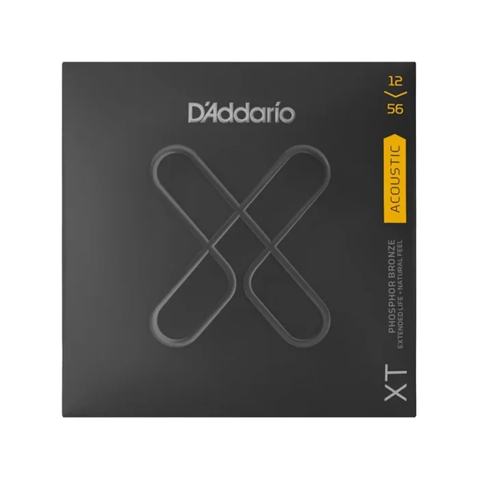 D’Addario XT Phosphor Bronze Acoustic Guitar Strings, Light Top/Medium Bottom 12-56