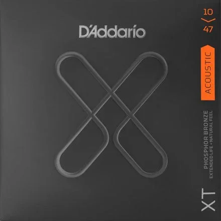 D’Addario XT Phosphor Bronze Extra Light 10-47 Acoustic Guitar Strings