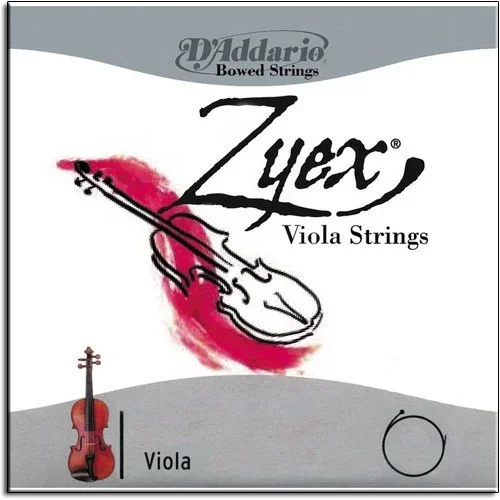 D’Addario ZYEX long viola A string (15″-17″), medium