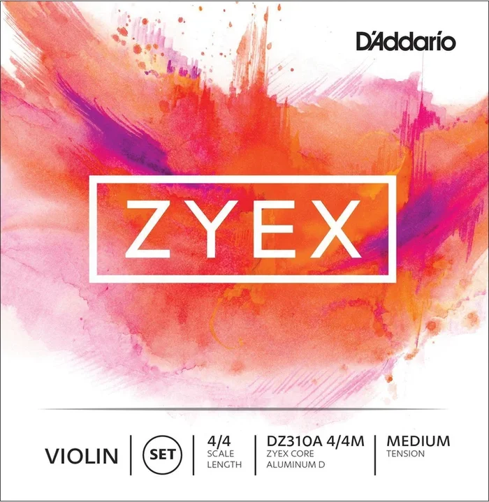 D’Addario Zyex Violin String Set 4/4