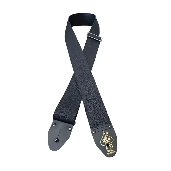 D’andrea Ace Correa de Guitarra Embossed – Negra