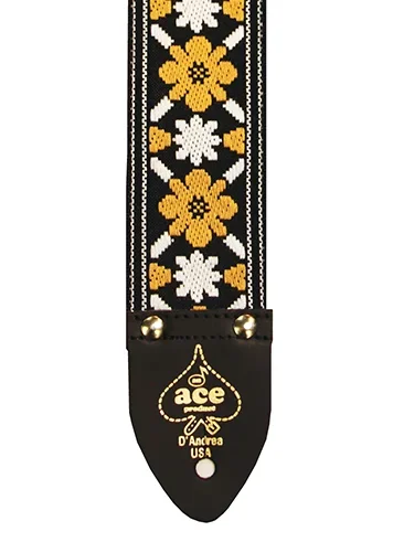 D’Andrea Ace Guitar Straps Rooftop 2″ Vintage Reissue Guitar Strap