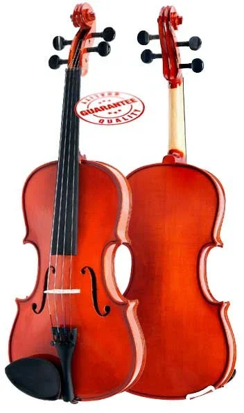 D’Luca Meister Ebony Fitted Beginner Violin Outfit 1/4