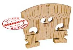 D’Luca Standard Unfitted Violin Bridge 3/4