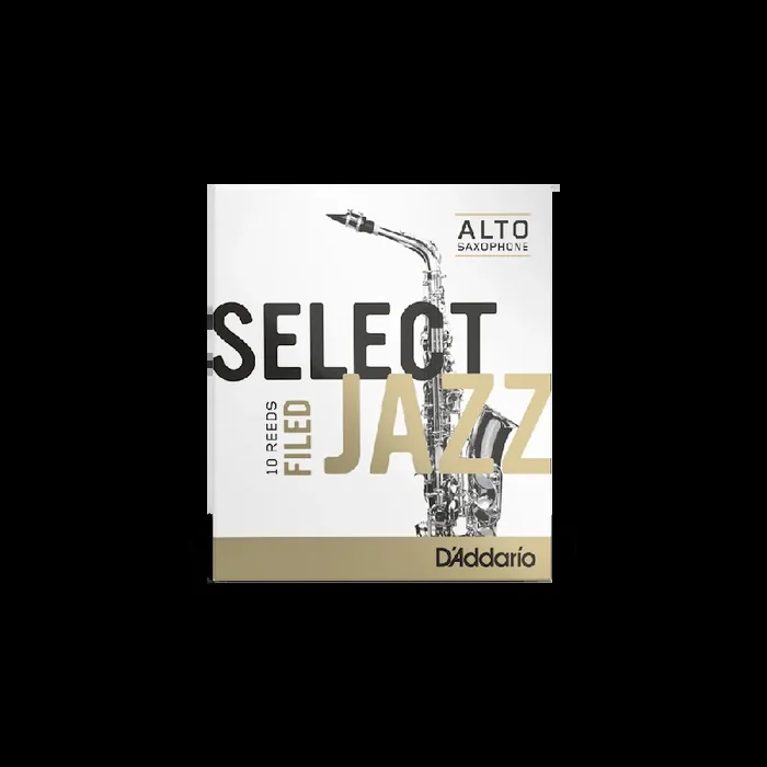 Daddario Reed Jazz Select Alto Sax 3 Soft Filed – RSF10ASX3S