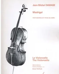 Damase, Jean-Michel: Madrigal (cello & piano or harp)