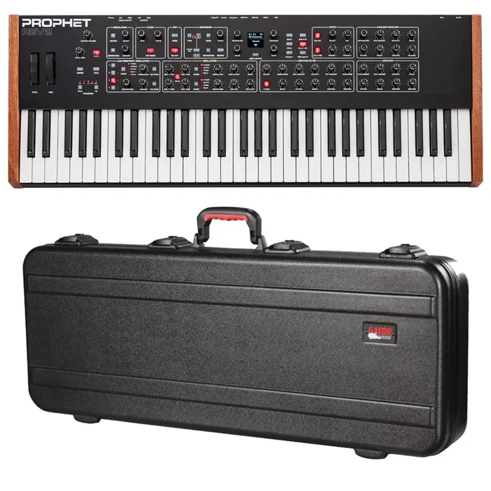 Dave Smith Instruments Sequential Prophet Rev2 8-Voice Synthesizer STAGE RIG