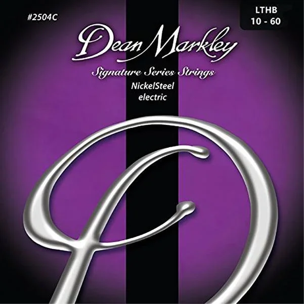 Dean Markley 2504C NickelSteel 7-string Electric Guitar Strings Light Top Heavy Bottom – 10-60