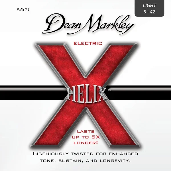 Dean Markley 2511 Electric Guitar Strings – Light Helix – 0.09-0.42