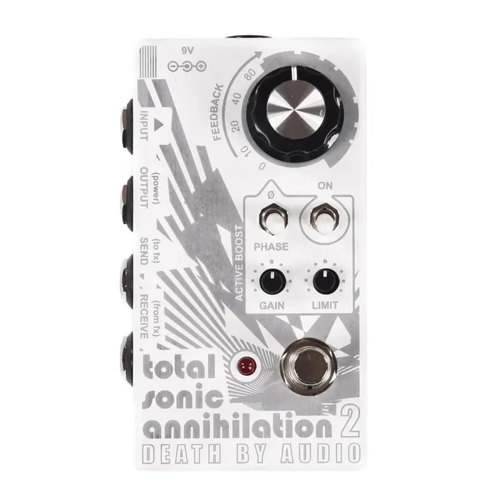 Death By Audio Total Sonic Annihilation 2 Feedback Looper with Active Boost and Limiter