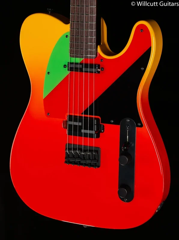 DEMO Fender Made in Japan 2020 Evangelion Asuka Telecaster Rosewood Fingerboard Asuka Red