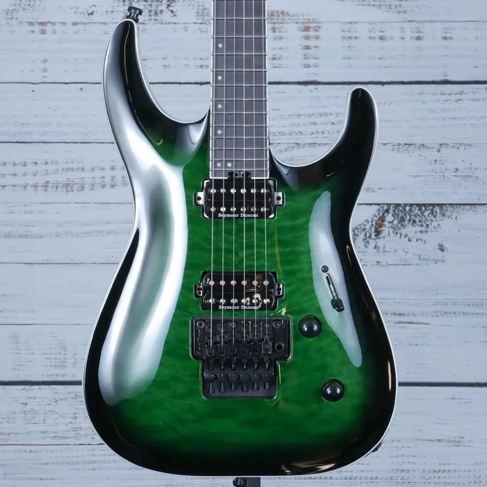 *DEMO* Jackson Pro Plus Series Dinky DKAQ Guitar | Emerald Green