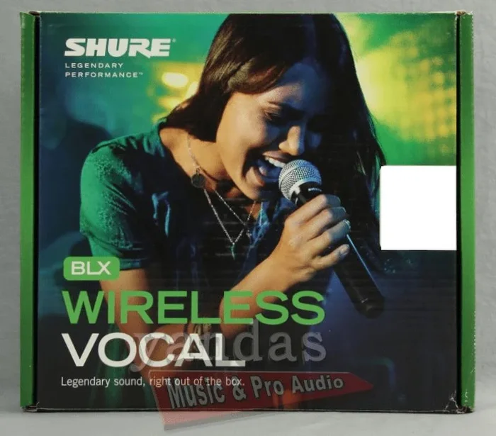 *DEMO* Shure BLX24/B58 Handheld Vocal Microphone Wireless System