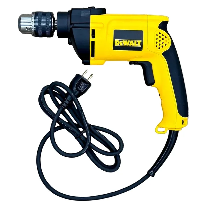 DeWalt 8.5-Amp 1/2″ Corded VSR Single Speed Hammer Drill (DW511)