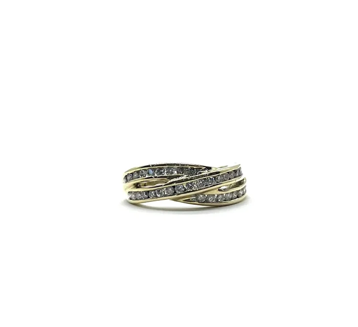 Diamond 3 Row Crossover Band