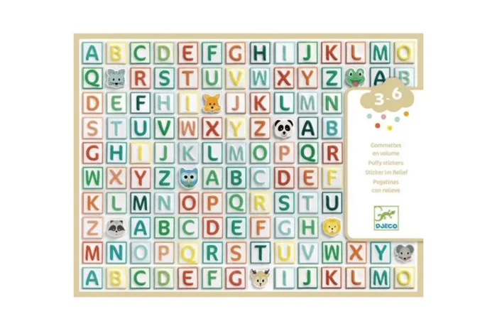 Djeco Alphabet Stickers