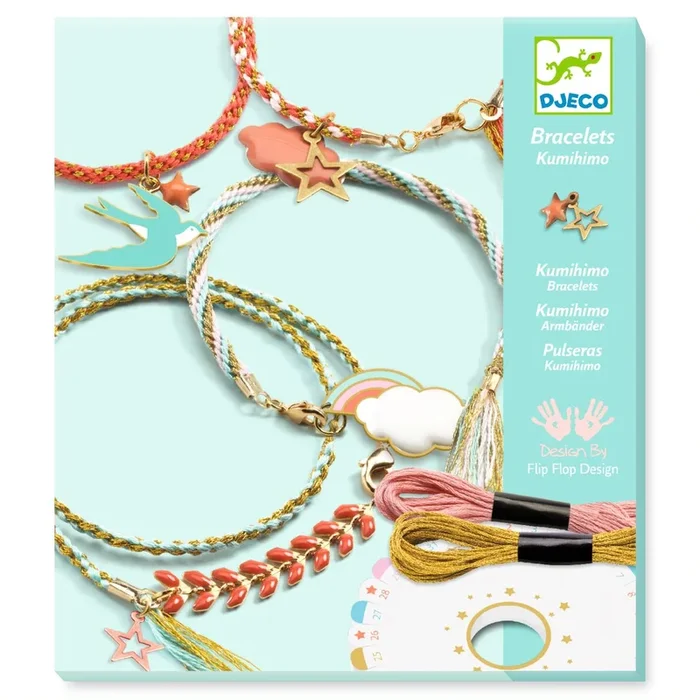 Djeco celeste kumihimo bracelets kit