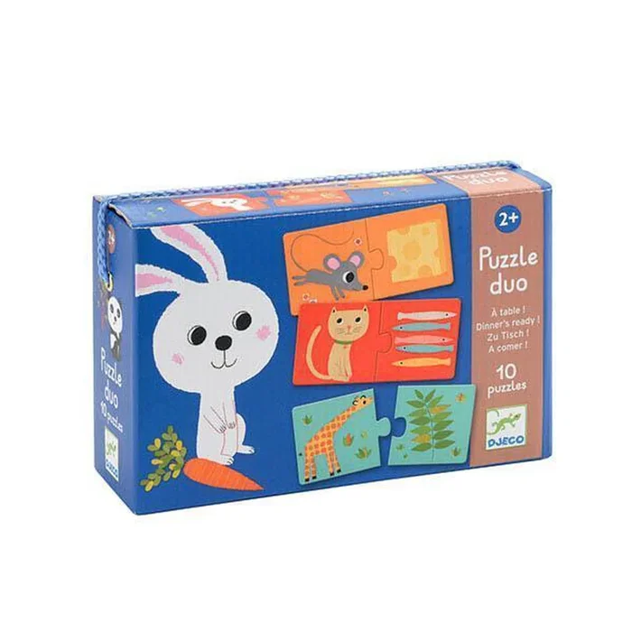 Djeco puzzle duo – dinner’s ready