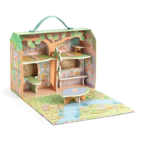 Djeco Tinyly Sylvia & Fox’s house in the woods