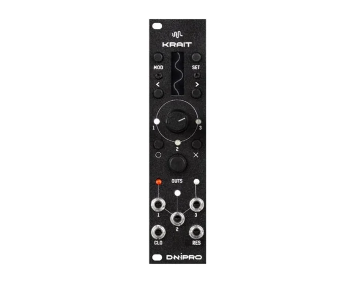 DNIPro Krait Knob Recorder/LFO/Random – Black