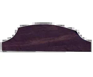 Double Bass Fingerboard Nut – Ebony