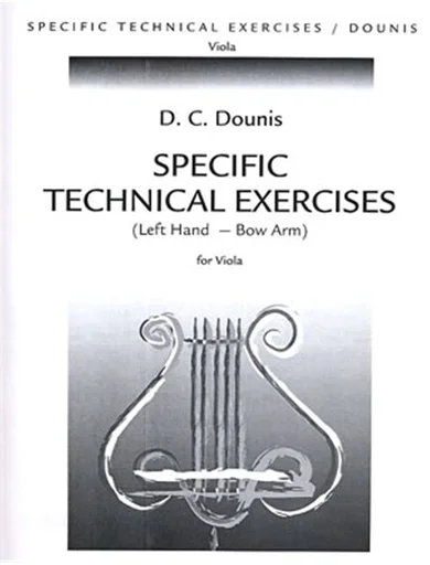 Dounis: Specific Technical Exercises, Left Hand-Bow Arm for Viola