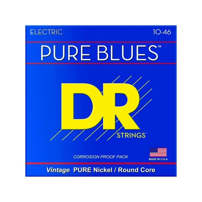 DR Strings PHR-10 Pure Blues Electric 10-46