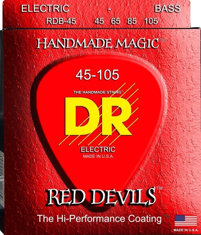 DR Strings RDB45 Red Devil Bass 45-105
