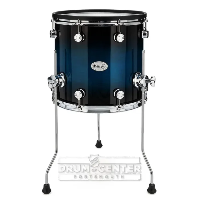 Drum-Tec Pro 3 E-Floor Tom 14×13 Blue Burst