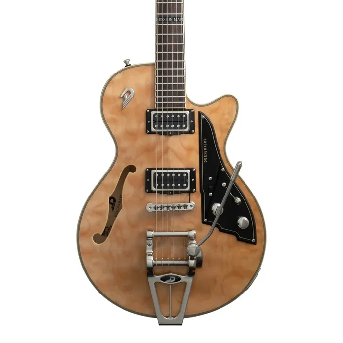 Duesenberg Alliance Series Tom Bukovac Electric Guitar – Quilted Maple Natural