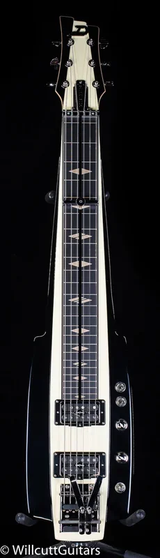Duesenberg Fairytale Lap Steel Split King Edition Ivory/Black (509)