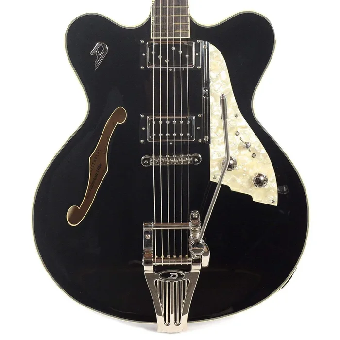 Duesenberg Fullerton Elite Semi-Hollow Body Black