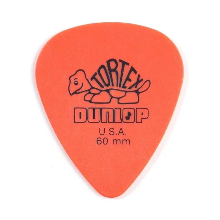 Dunlop 418P.60 Tortex Standard Pua de Guitarra Naranja – 0.60mm