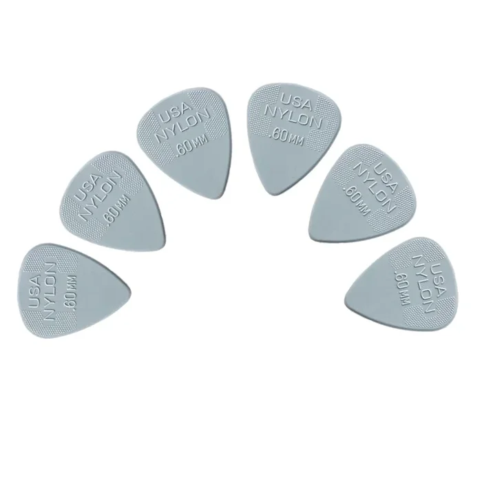 Dunlop 44P Standard Nylon Guitar Picks – Pack of 6