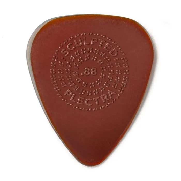 Dunlop 510P Primetone Sculpted Plectra Standard w/Grip .88mm 12 Pack (36) Bundle